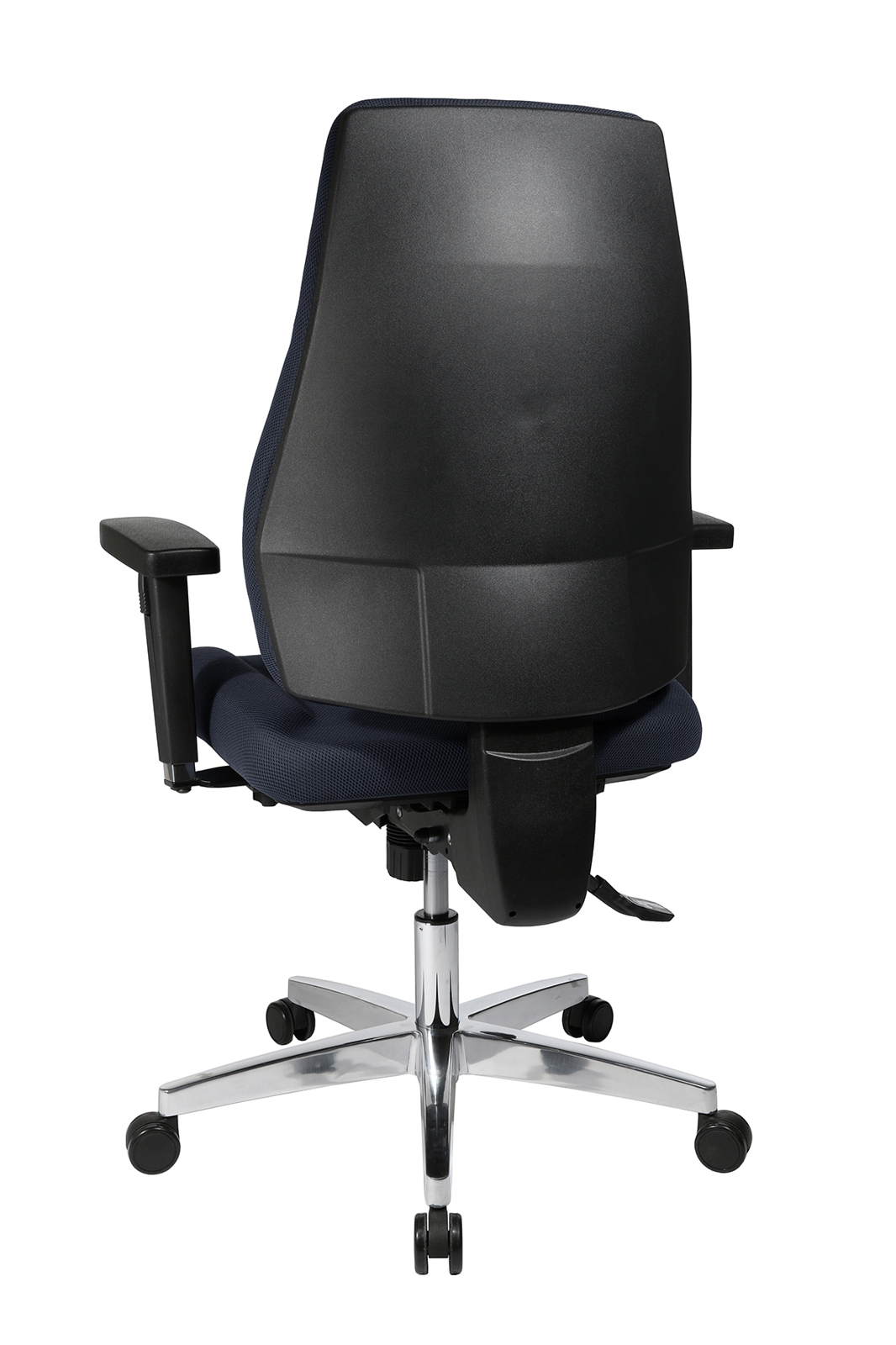 Bürostuhl P 91 mit Hartbodenrollen - grau - Topstar - mit Universalrollen