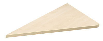 Verkettungsplatte 90° 80 x 80 cm mit Montagesatz