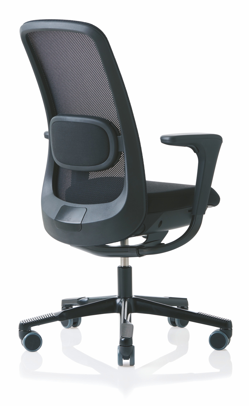 Drehstuhl SoFi 7500 - Mesh - Havana YS009, schwarz - HAG