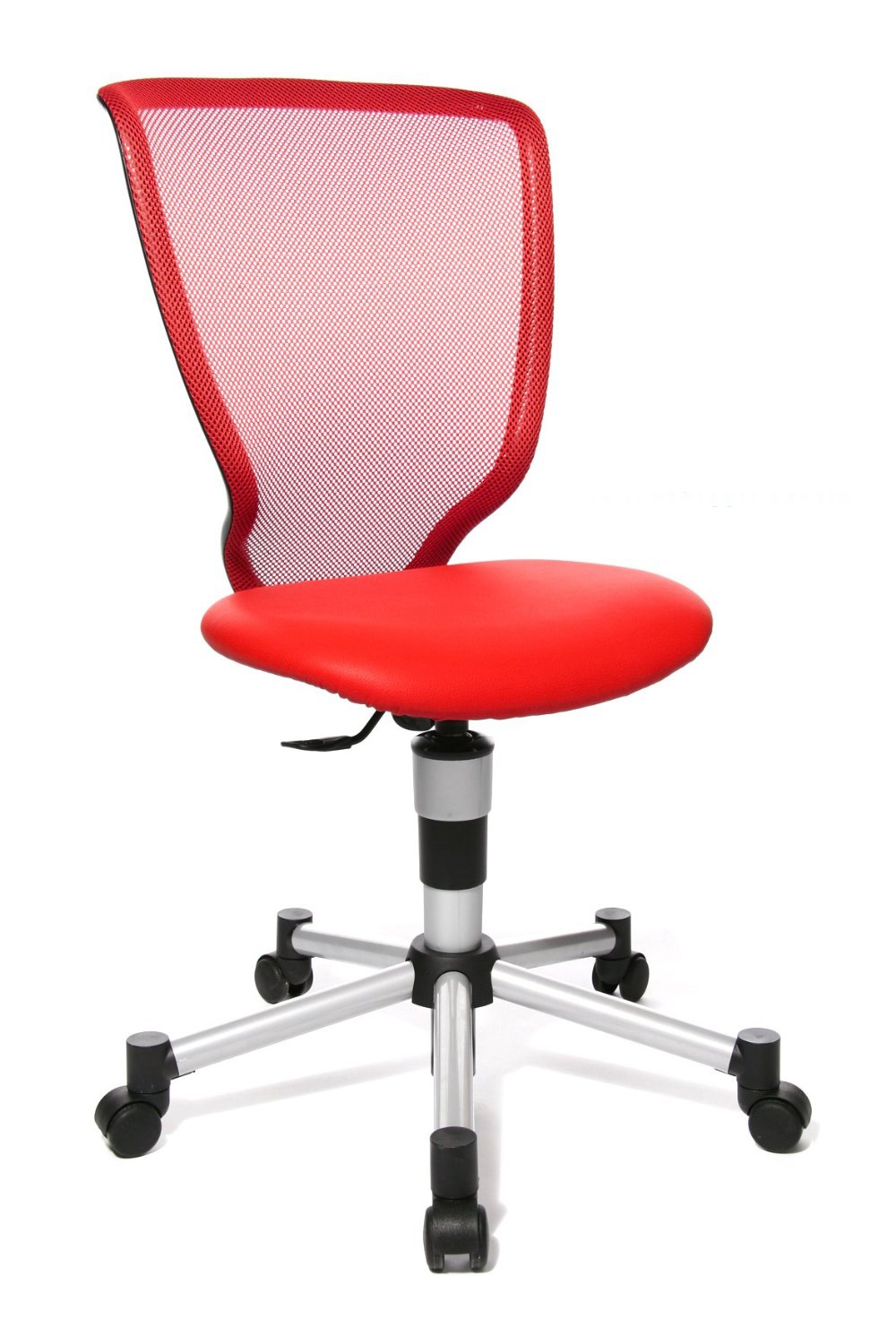 Kinderdrehstuhl Titan Junior - rot - Topstar