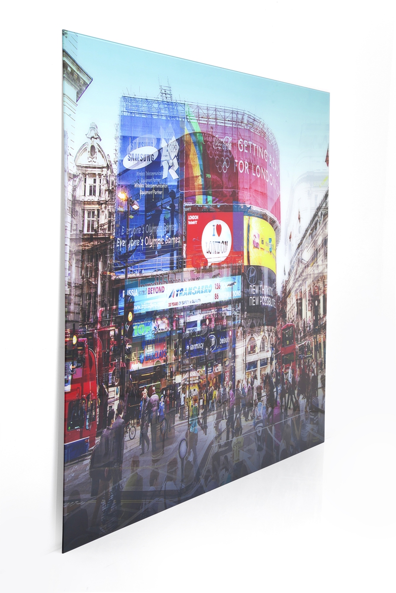 Bild Glas Piccadilly Circus - Kare Design