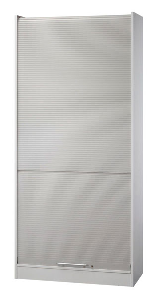 Büroschrank: Rollladenschrank mit fünf Fächern 5 OH