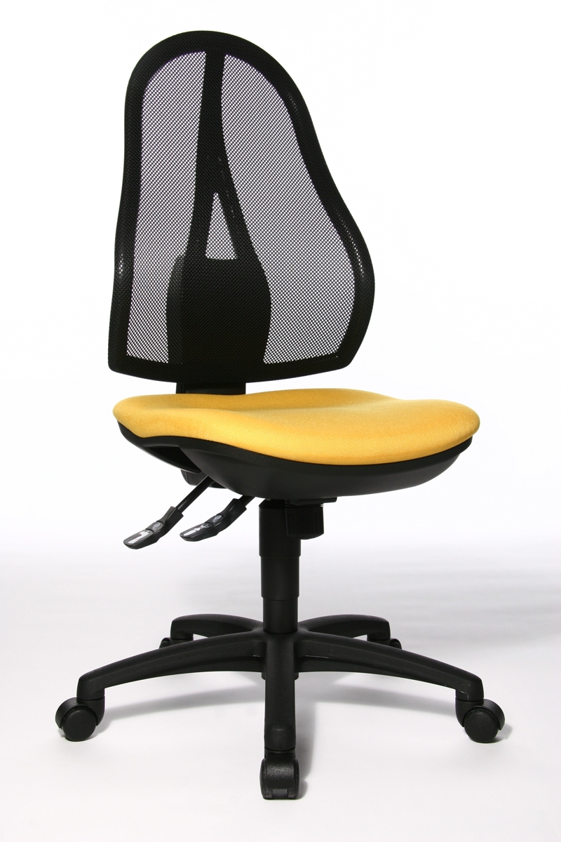 Bürostuhl Open Point SY - gelb - Topstar
