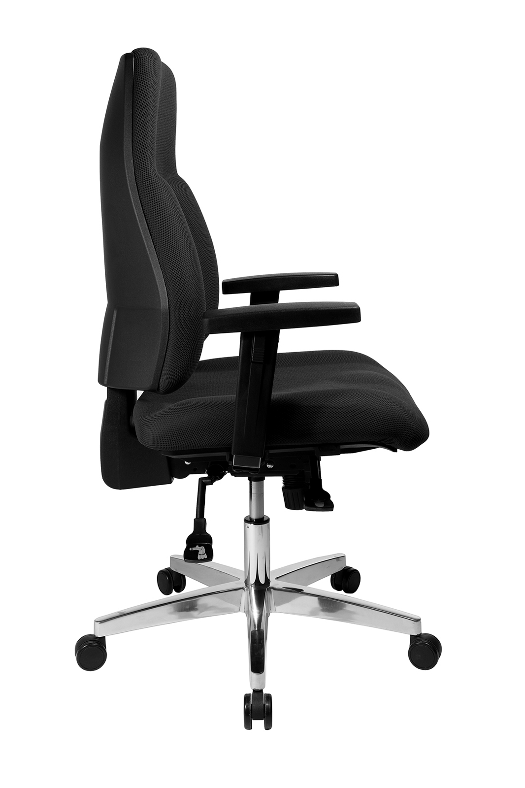 Bürostuhl P 91 mit Hartbodenrollen - schwarz - Topstar