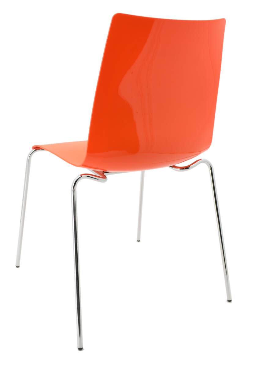 Besucherstuhl Unicus - orange - Brune