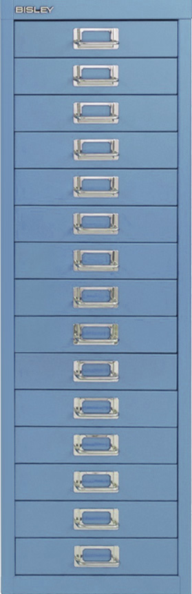 Schubladenschrank Multidrawers 39er Serie, 15 Schubladen, DIN A4