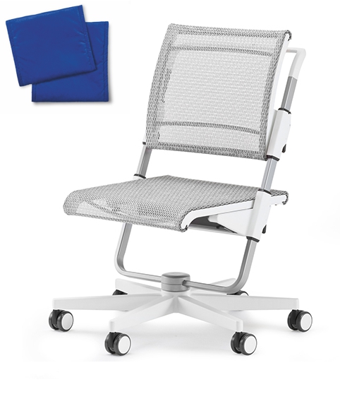 Kinderdrehstuhl - Scooter - royalblau Uni - Moll