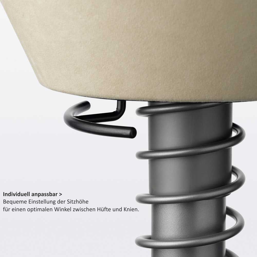 Bürostuhl Swopper Classic - schwarz - Aeris