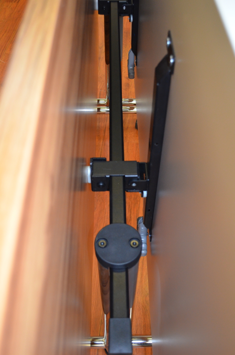 Fliptisch - 160 cm - Marino Nuss / Chrom - Heyne
