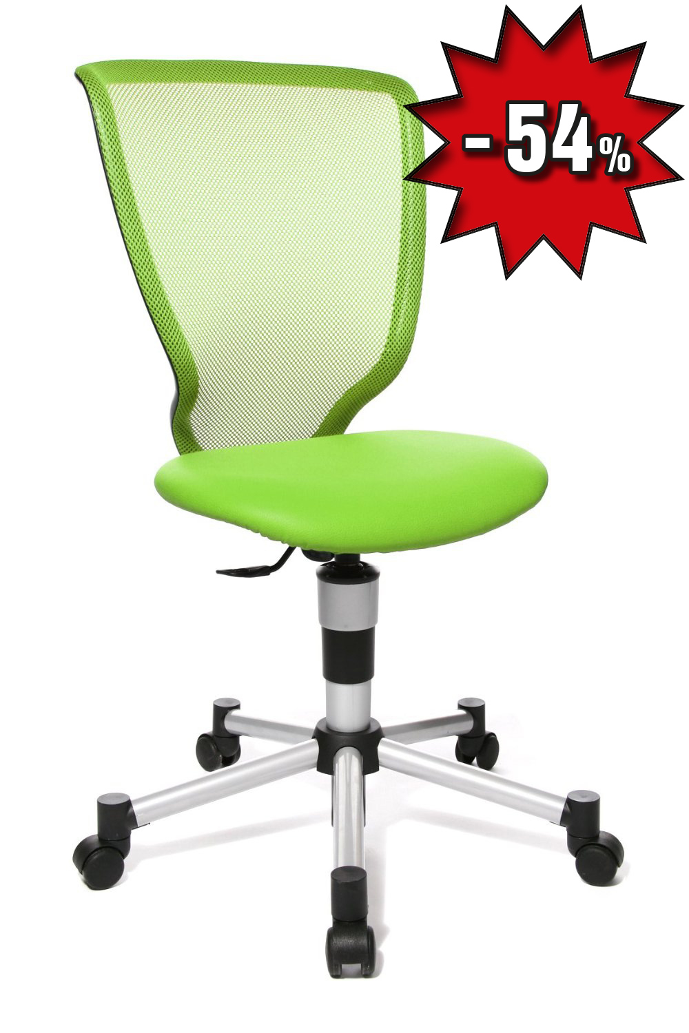 Kinderdrehstuhl Titan Junior - grün - Topstar