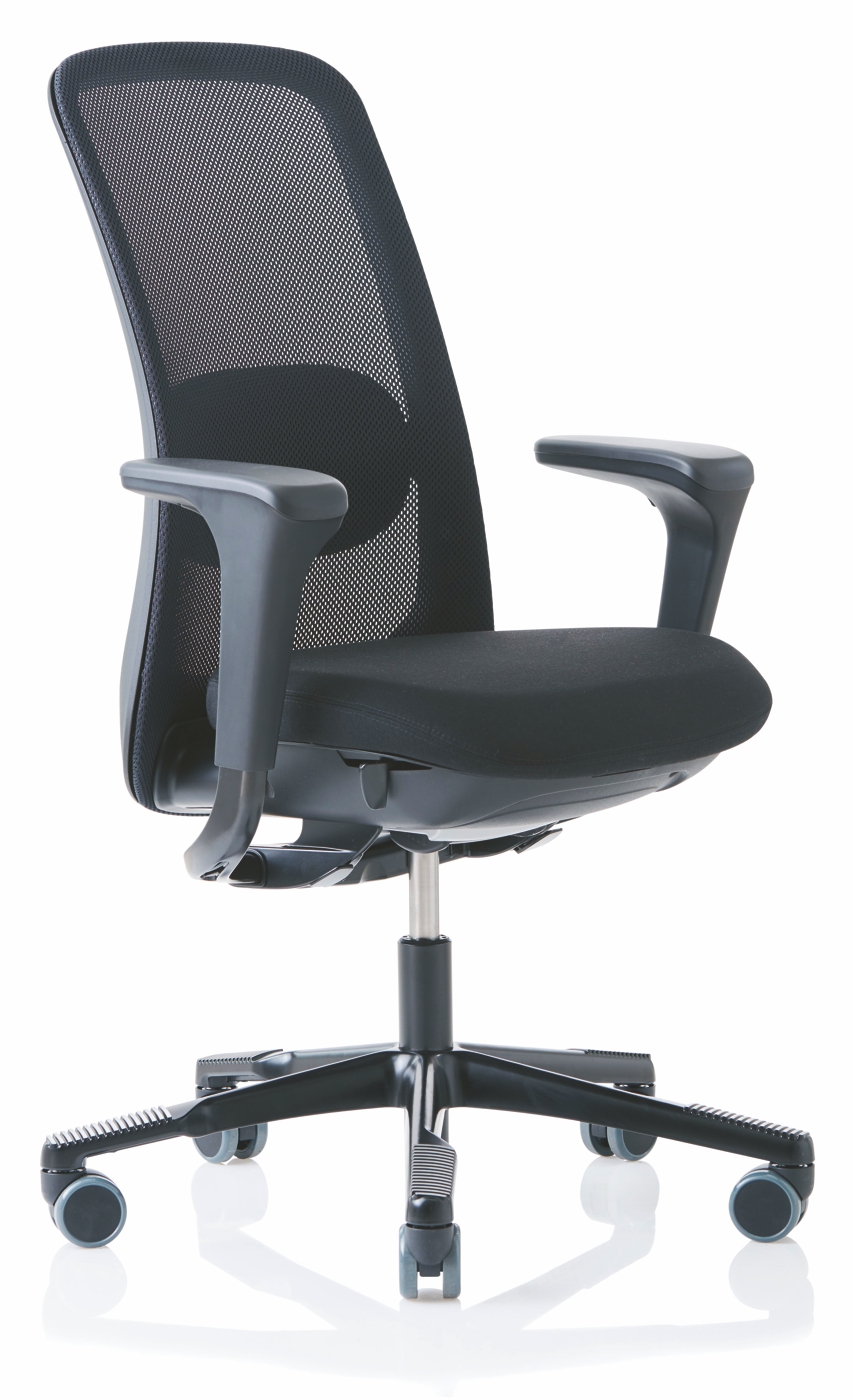 Drehstuhl SoFi 7500 - Mesh - Havana YS009, schwarz - HAG