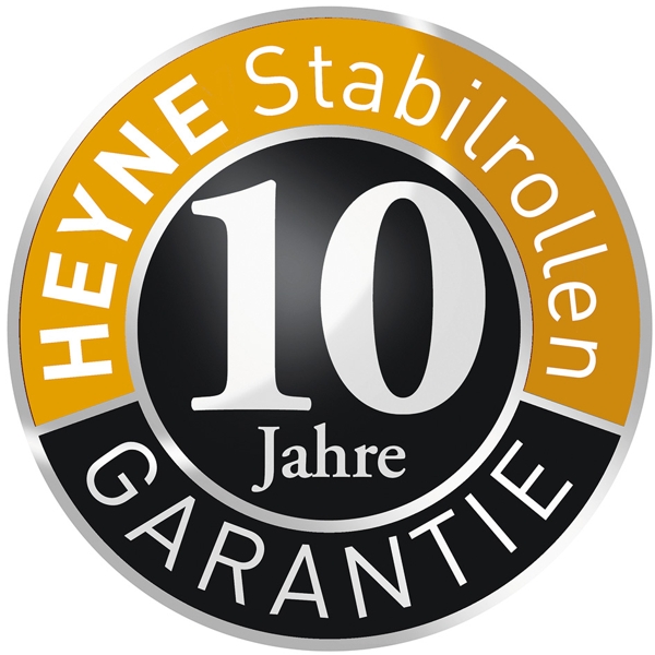 Heyne STABIL 5x Bodengleiter Chrom für Weichböden - 10 mm