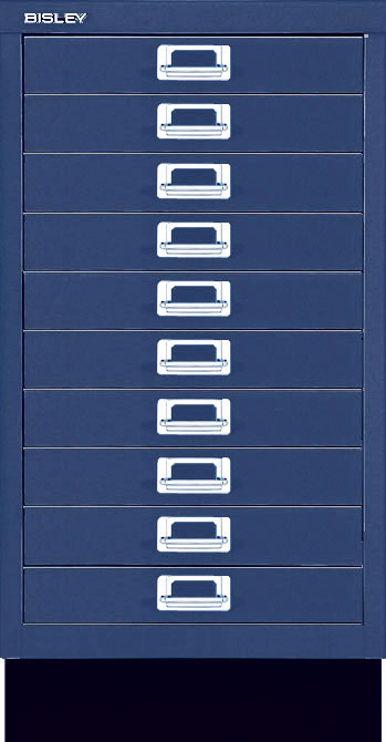 Schubladenschrank Multidrawers 39er Serie, 10 Schubladen DIN A3 mit Sockel