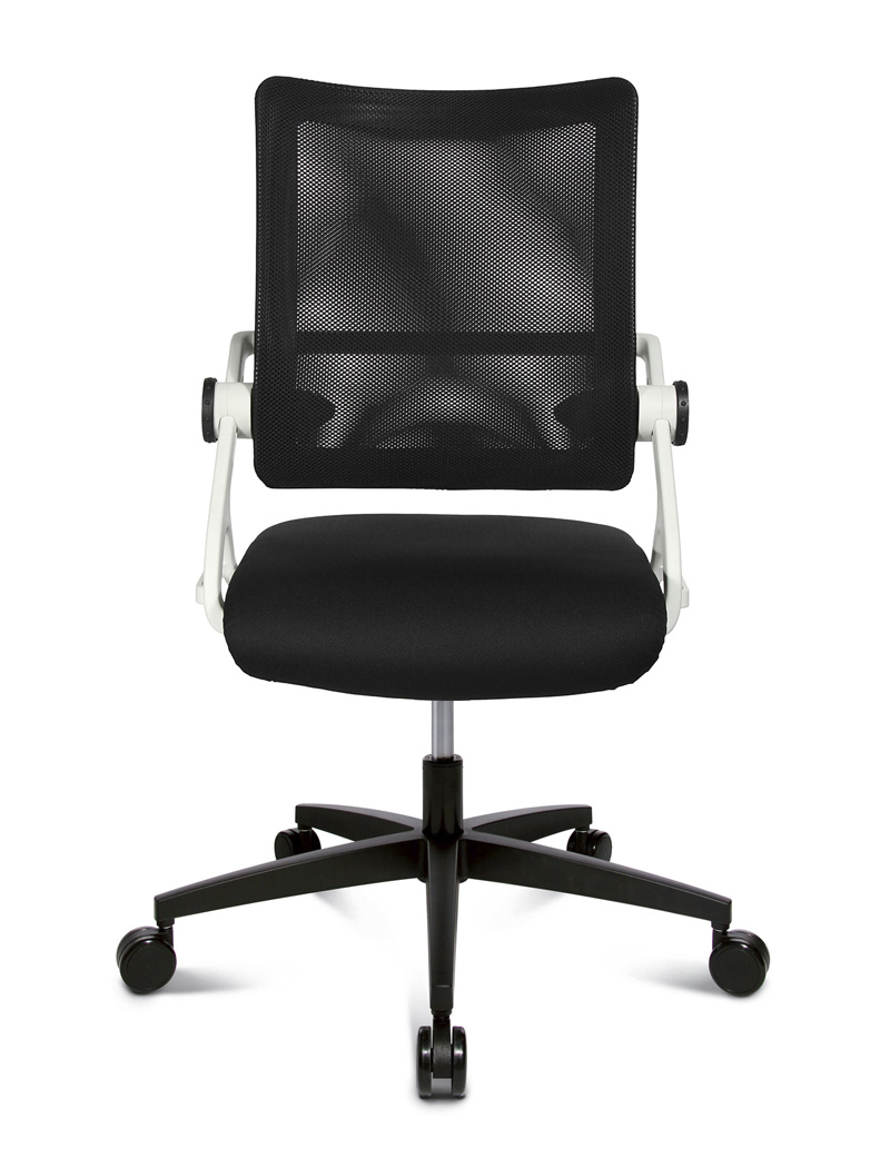 Drehstuhl Sitness 3D Star, white Edition - schwarz/schwarz - Topstar