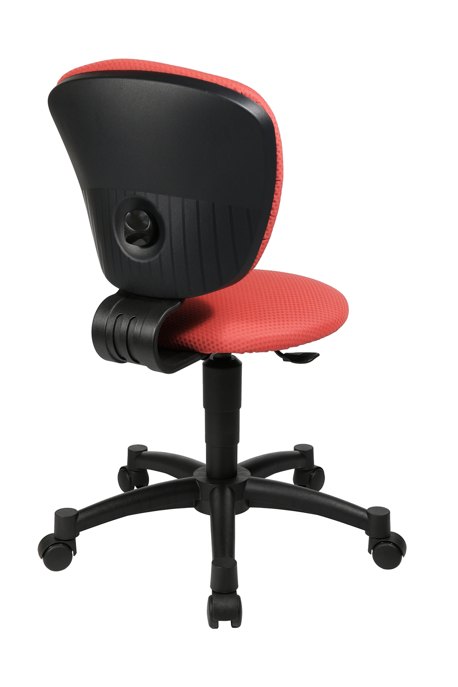 Kinderdrehstuhl Sitness Quarter Ball - coral rot - Topstar Sonderpreis