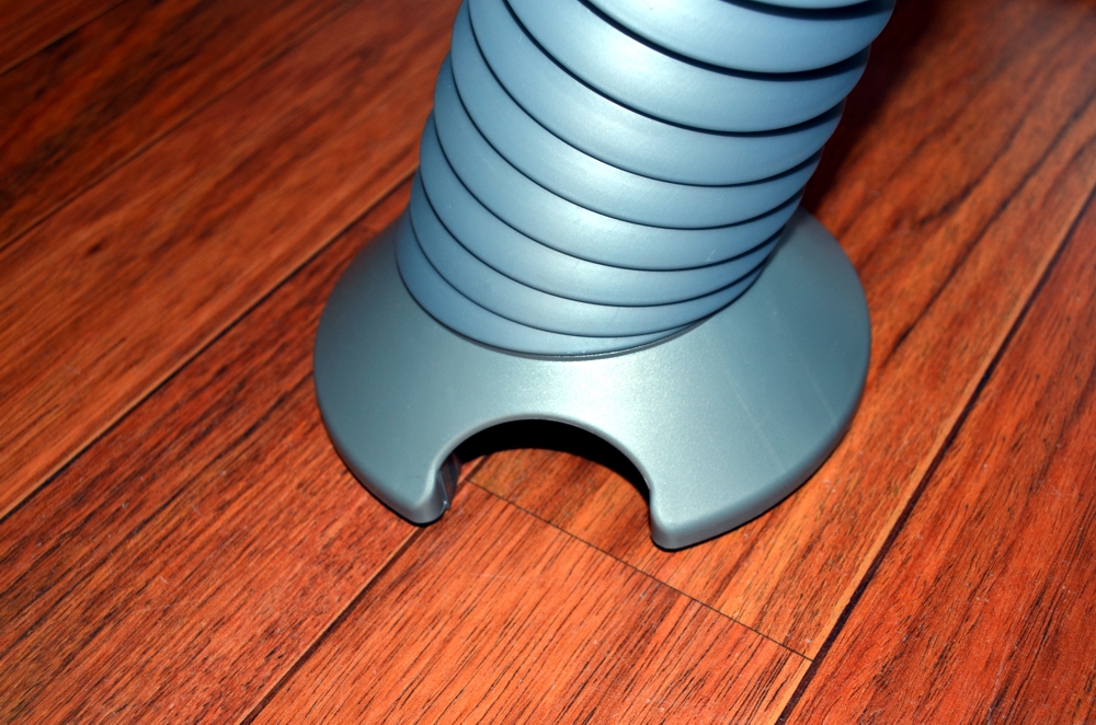 Kabelwurm / Kabelspirale, flexibel bis 200 cm, grau
