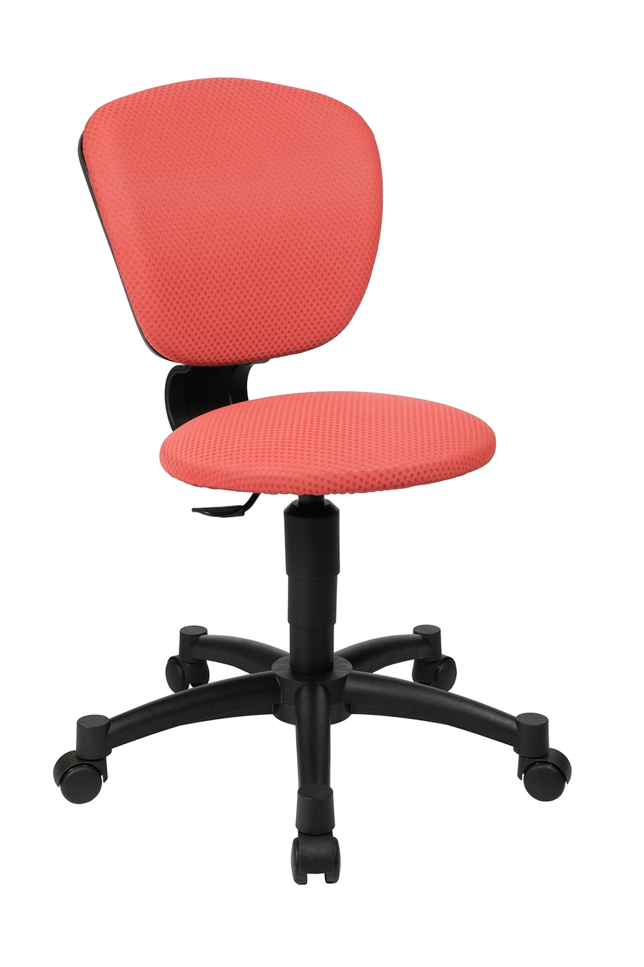 Kinderdrehstuhl Sitness Quarter Ball - coral rot - Topstar Sonderpreis