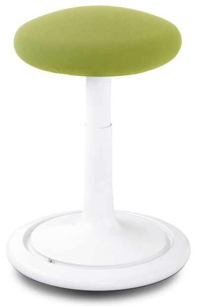 ONGO Seat: Design-Hocker mit Kugelbahn - weiß/hellgrün