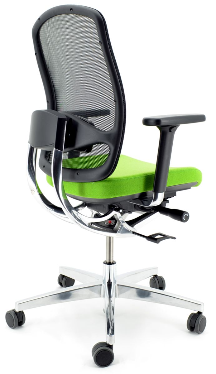 Drehstuhl AluMedic 10 von Wagner - Schurwolle Apfel